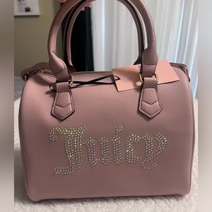 Juicy couture classic satchel dusty blush